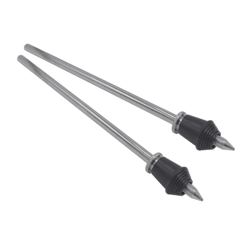 2 Pieces Traditional Design Metal Drum Legs Providing Secure Support For Various Drum Types In Professional Music Settings