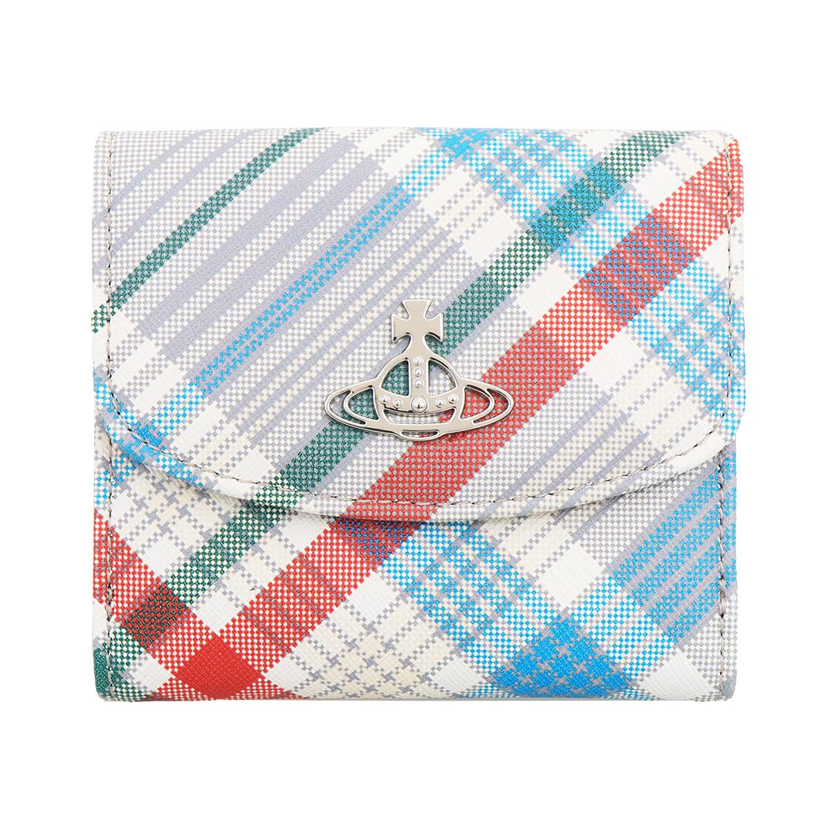 

Гаманець Vivienne Westwood 51150003U L0057 Гаманець зі шкіри Madras Check Saffiano Small Wallet [Vivienne Westwood] (Двоскладний гаманець) Жіночий [бренд] [товар]