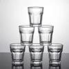 Octagonal Tempered Glass Cups, Bar Beer Mugs