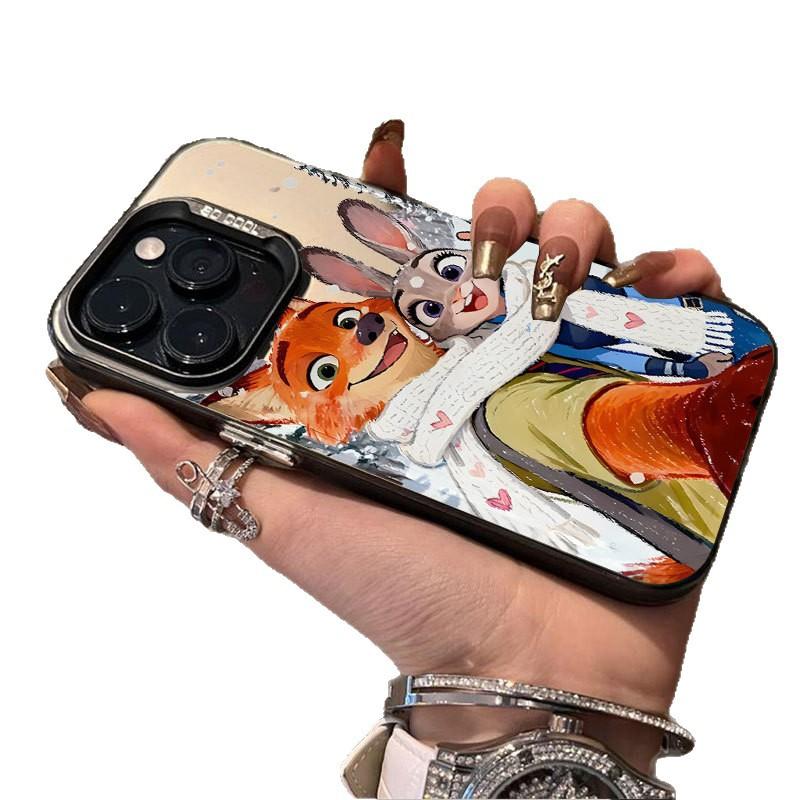 Nick Judy applies to Apple 17 mobile phone case iPhone15 soft case 16 anti-drop 14promax Zootopia