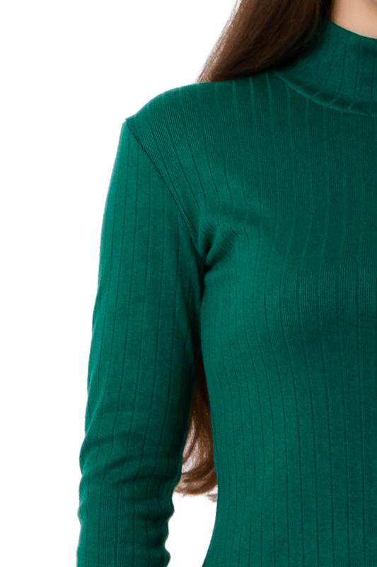 Women's Angora Long Sleeve Top – Decorative Buttons On Cuffs, Demi-season 8456-088 HC