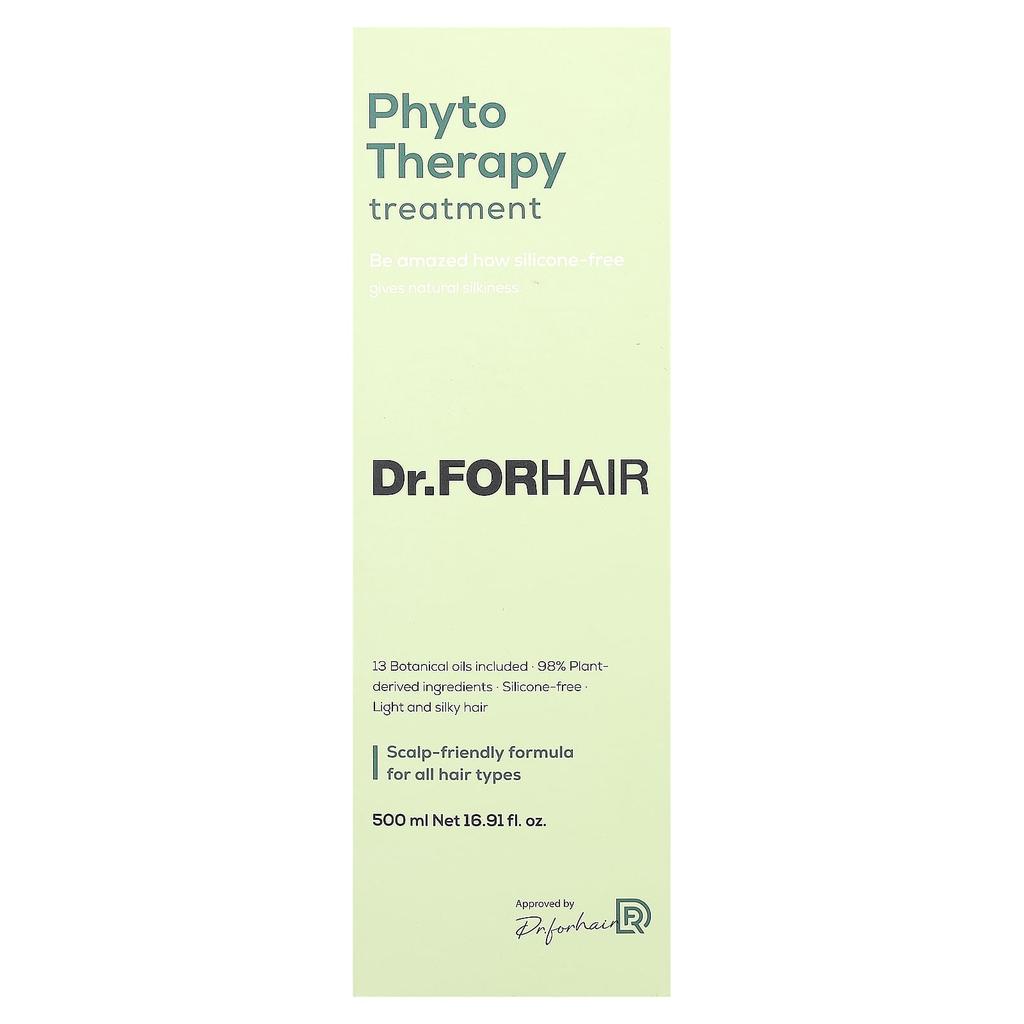 DR.FORHAIR Tratament de fitoterapie, Pentru toate tipurile de păr, 500 ml (16.91 fl oz)