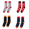 1 Pair Novelty Pattern Warm Stockings Autumn Winter Cozy Crew Socks Warm Socks Cotton Middle Tube Socks Men Women Gifts