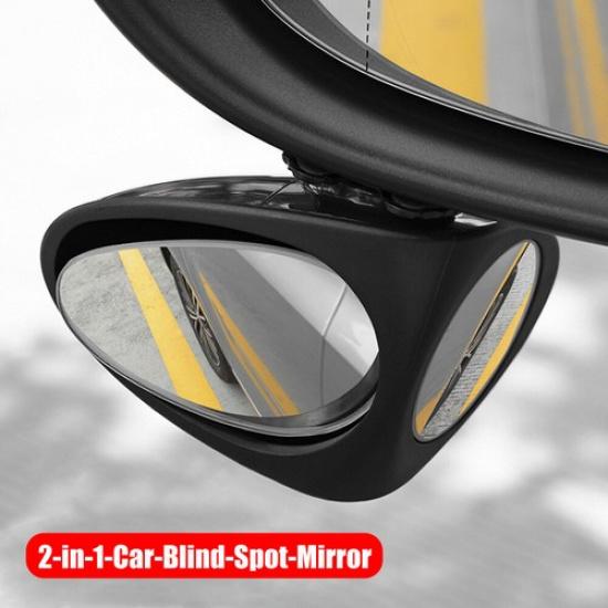 Car Blind Spot Mirror Convex Wide Angle Rear View Mirror Accessories Universal