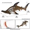 Children's Solid Plastic Hammerhead Shark Underwater Model Toy
