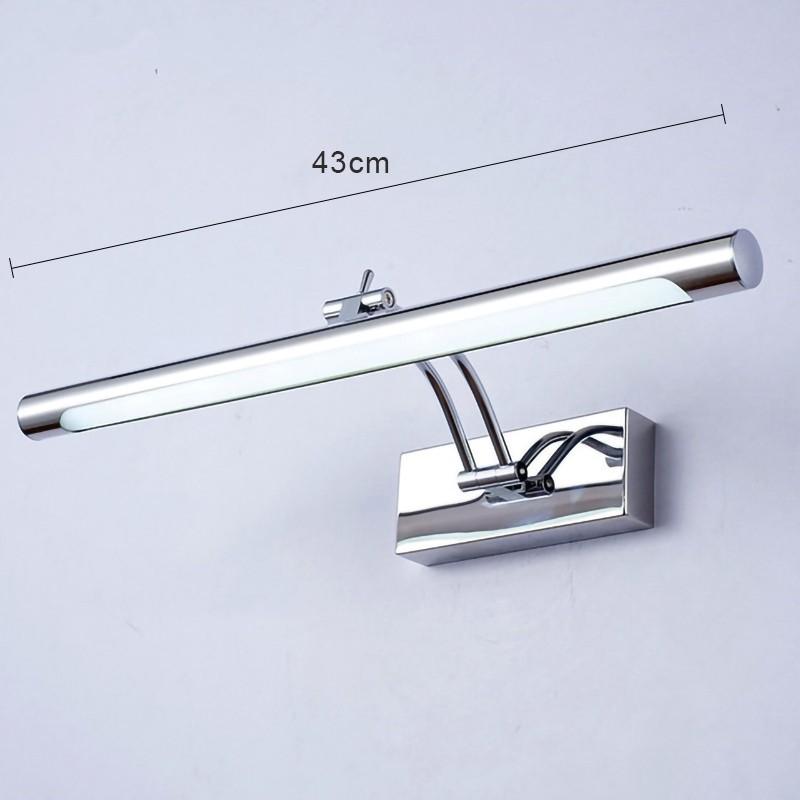 Wall Lamps Bathroom Modern Wall Lights 43CM 55CM Toilet Wall Mounted Lighting Fixtures Sconces Indoor Bedroom Mirror