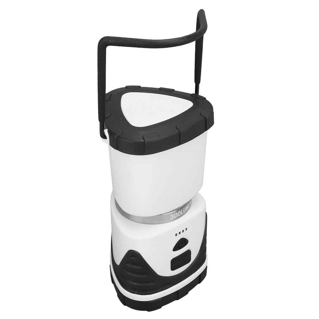 Camping Lantern 300LM 3 Modes IP65 Waterproof USB Rechargeable Portable Tent Light for Emergency Power Outage Hiking Camping