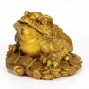 Brass Ornaments Three Feet Tripod Toad Copper Golden Cicada Home Office Shop Opening