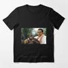 Neu eingetroffen schwarz kurzärmlig Marke Unisex Baumwoll-Oberteil Jeff Goldblum Essential T-Shirt bedruckte T-Shirts Herren Freizeitstil T-Shirt
