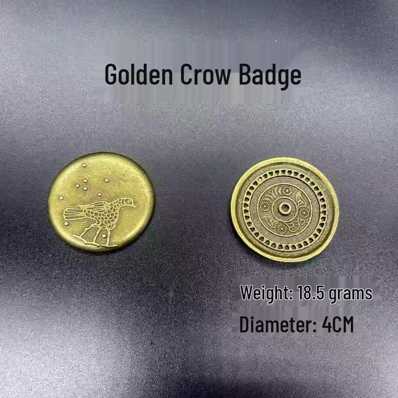 Black Myth Wukong Golden Hoop Zinc Alloy Collector's Edition Game Peripherals Props