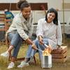 Desktop Camping Stove for Backpacking Outdoor Cooking Wood Burning Fireplaces Portable Mini Fire Pit Hand Warmer Decor