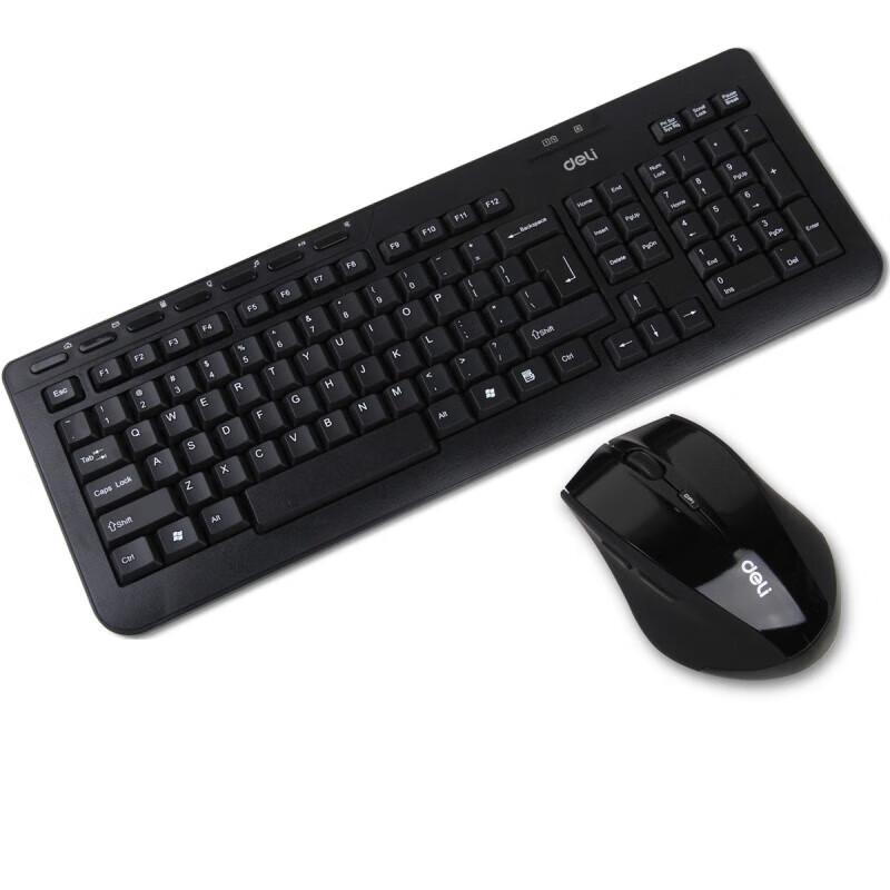 Deli Wireless Office Keyboard Mouse Combo