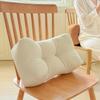 1pc New Lumbar Support Pillow- Breathable Soft Fabric, High-Elastic Filling, 360° Full Back Protection, Waist Cushion