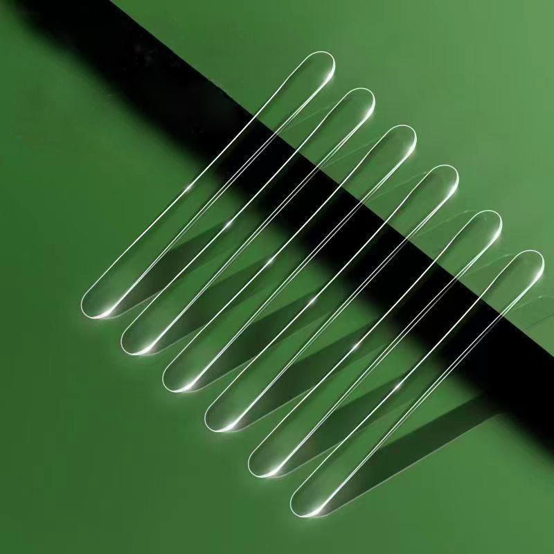 4/10PCS Car Door Transparent Anti Scratch Strips Protective Strip Scrape Rearview Mirror Anti-collision Protector Bumper Sticker