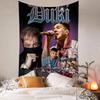 Fashion Rapper DDUKIS Cartoon Tapestry Art Science Fiction Room Home Decor Wall Hanging Sheets