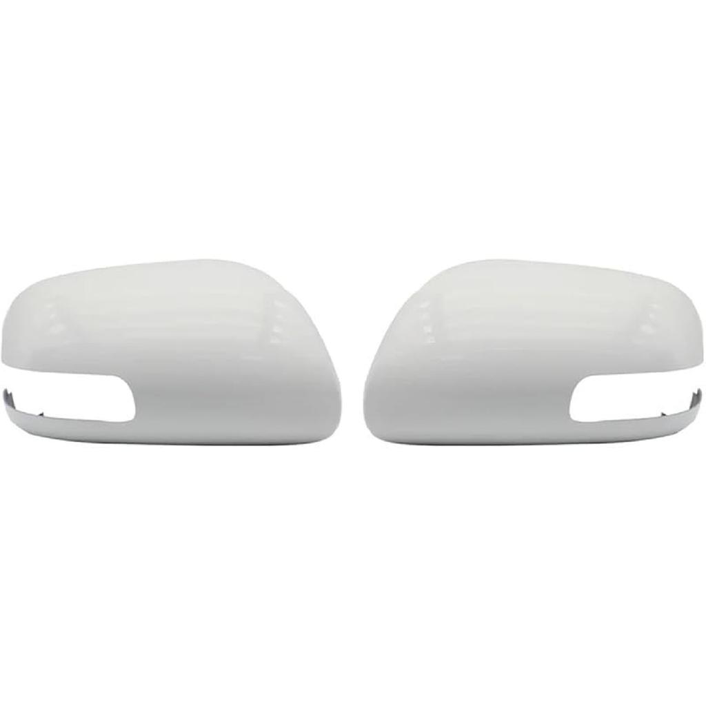 Wing Mirror Cover 2Pcs for Toyota for Corolla Altis E150 2007 2008 2009 2010 2011 2012 2013 Rearview Mirror Cap Shell Cover Housing Wing Side Mirror