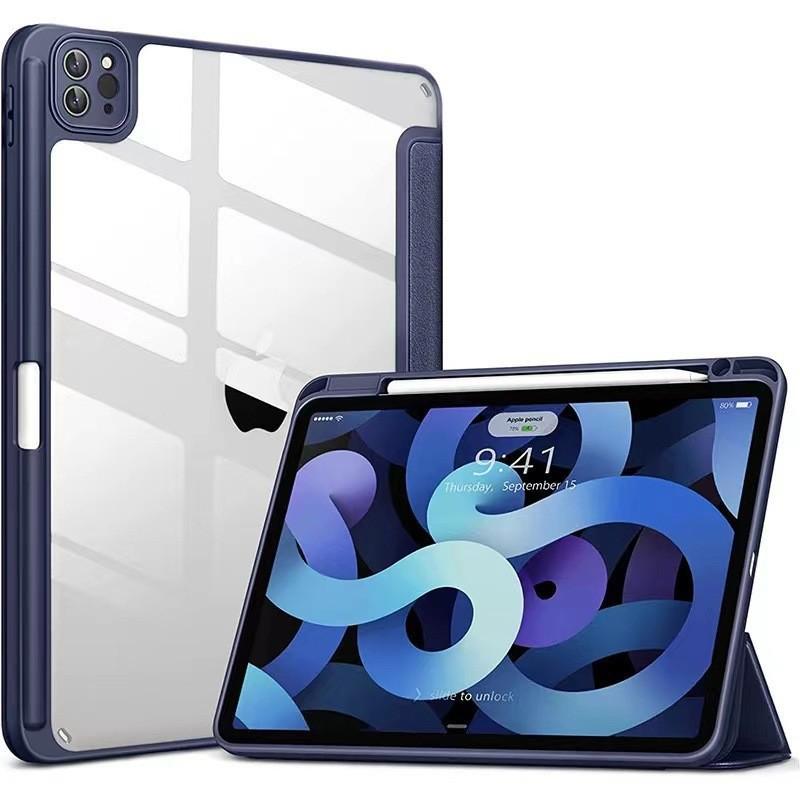 IPad Pro 11 Case Air 4/5 10.9 Inch Cover With Pencil Holder Acrylic Shockproof Tablet Sleeve