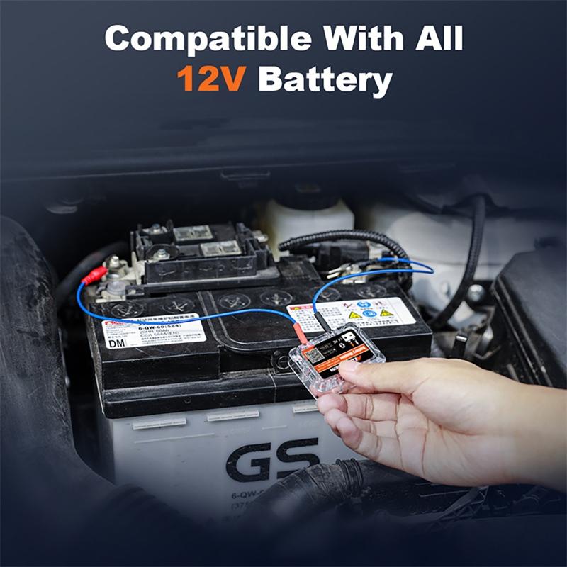 Automotive Battery Checker Stable Diagnostic Tool Vehicle Battery Diagnostic Analyzers Battery Testing for 12V Systems