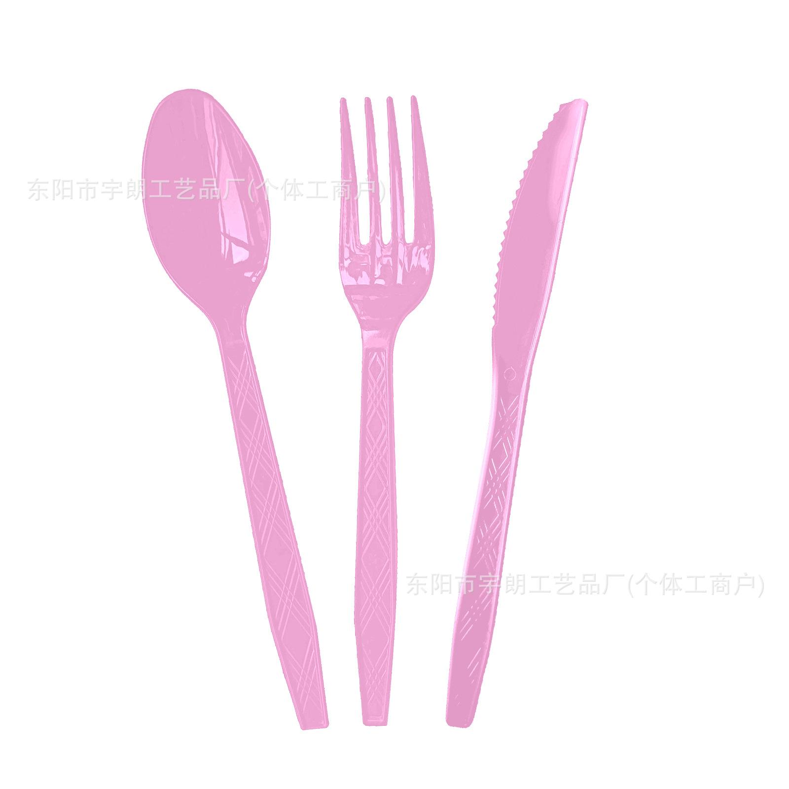 

Pink cute theme children s cartoon birthday party decoration arrangement paper plate tablecloth 10 spoons