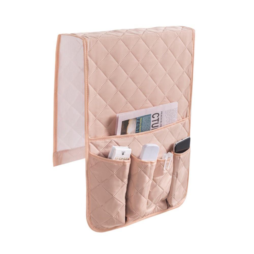 Space Saving Sofa Armrest Organizer Non-Slip Bed Storage Pocket Bag Bedside Storage Bags  Magazines