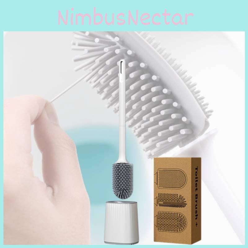 New Design Leakproof Long Handle Toilet Brush Set For Home Use In Elegant Colors