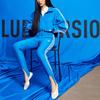 Adidas Originals Jackets Women's Blue Stand Collar Moderate Other H20389