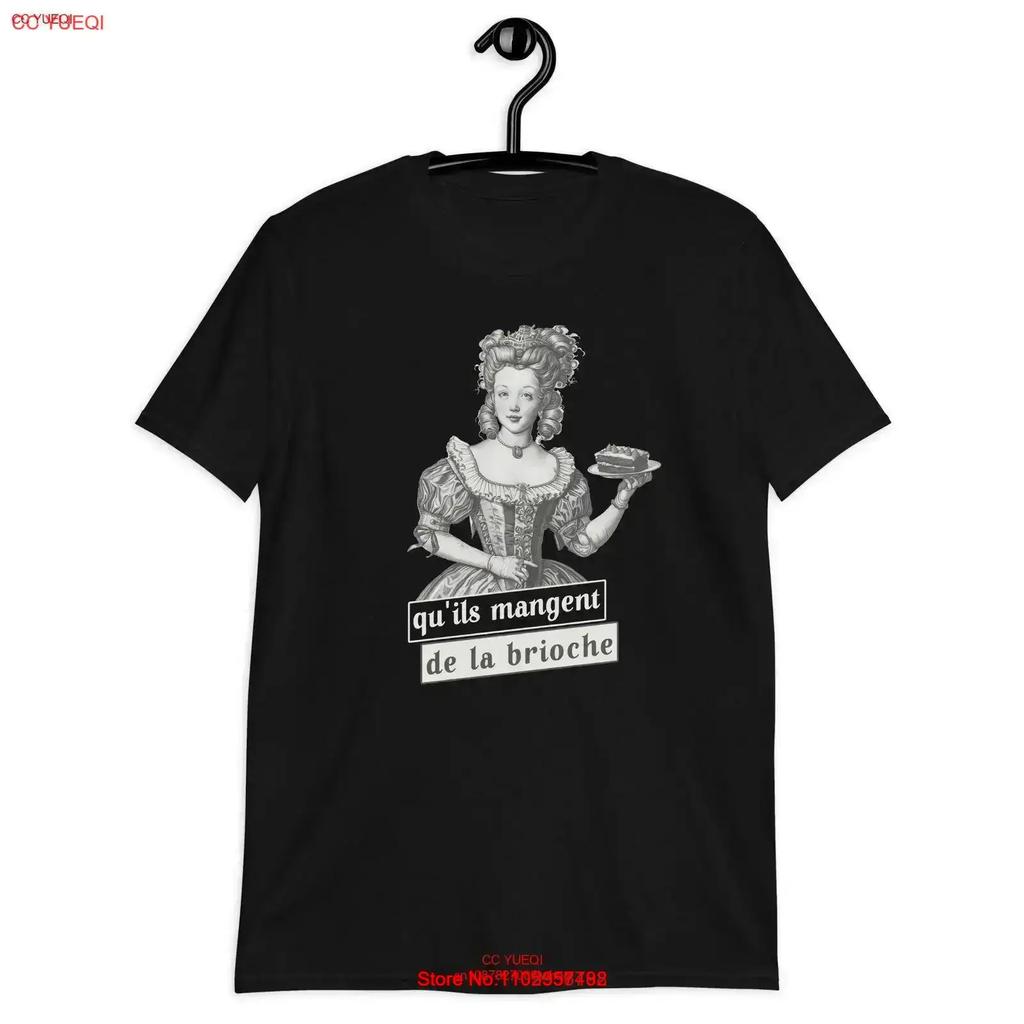 Marie Antoinette Queen Of France Let Them Eat Cake T Shirt Vintage Top For Everyday Wear Slightly Casual Comfortable
