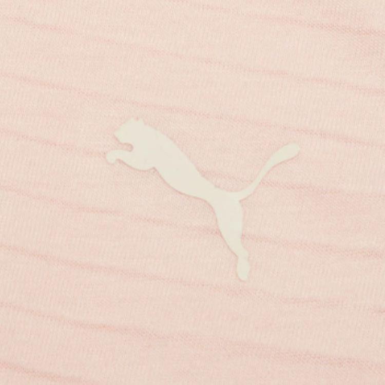 PUMA Studio Yoga Series Tank Tops Women's Light Pink Straight Fit 520225-27