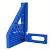 Woodworking Square ProtractorWoodworking Square with Dowel PinsAluminum Alloy Miter Triangular RulerAngler Scriber