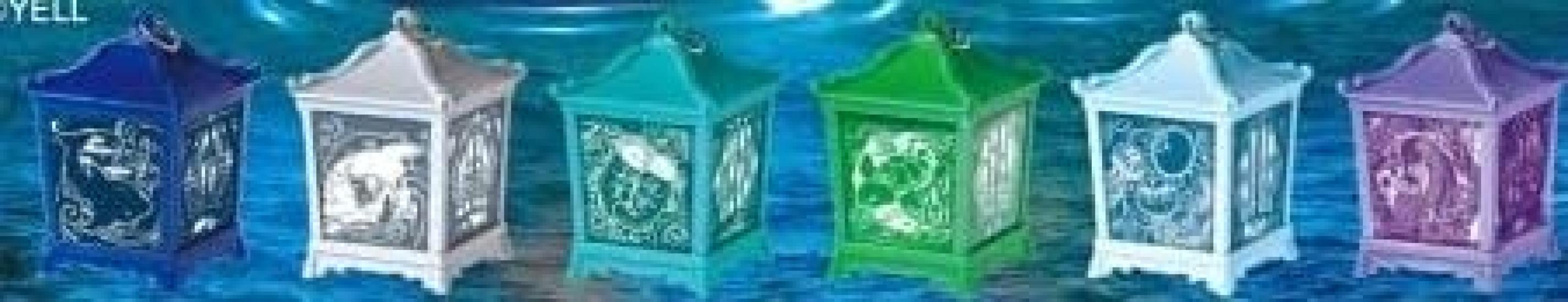 

Подвесной фонарь Пляжный Набор из 6 Капсульных игрушек Гача - -