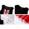 Little Red Riding Hood Costume Set - Red Cape, Pumpkin Bag, Headpiece, 100CM, for Carnival, Halloween, Christmas, Role Play