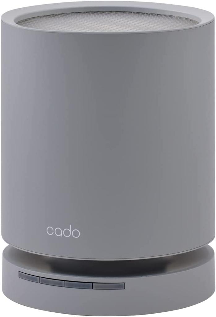 Store Cado LEAF 130 Air Purifier 2 Year Warranty Disinfecting Deodorizing Compact Interior Bedroom [Official Exclusive] (Cool Gray)