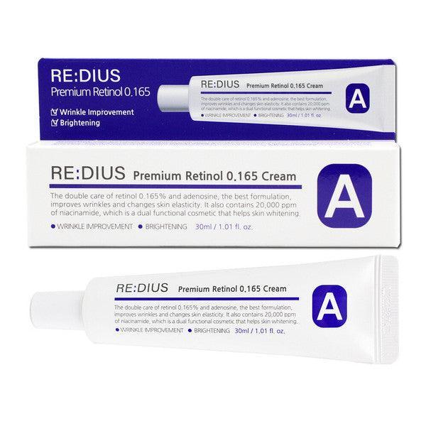 

RE:DIUS Premium Retinol 0.165 cream 30ml / Brightening, Revitalizing, Anti-aging, Korean Cosmetics, Kbeauty