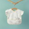 Waterproof Sleeveless Baby Feeding Bib - Lace, Stain-Proof Coverall for Infants & Toddlers