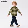 M.Latin Boys' Embroidered Long-Sleeve Shirt