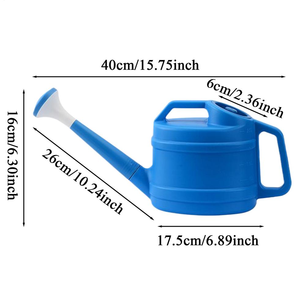 

2.5L Watering Can Flowering Pot Gardening Tool Removable Long Nozzle Sprayer Shower For Plants Pot Farmhouse Planting синий