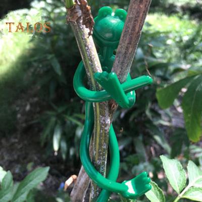 5 Pcs Frog Plant Stand Lizard-shaped Plant Fixture Clip Plant Stem Hugger Climbing Plants Support Structure for Small Potted Plants Succulents