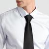 Corbata para hombre Corbata de negocios Trabajo Ocasión formal Raya Sedosa Suave Antiarrugas Ropa ligera ajustable Corbata de boda para fiesta a juego