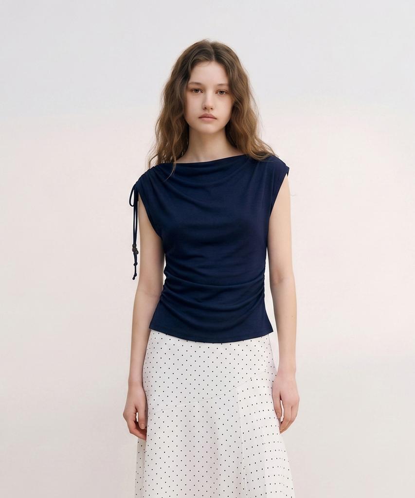JUCYJUDY Asymmetrical Off-Shoulder T-Shirt J1Ts329A