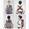 Baby Carrier for Newborns To Toddlers 7-36 Lbs Ergonomic 4-in-1 Design Adjustable Hip Seat Straps Supports Healthy Hip Spinal Development Baby Carrier