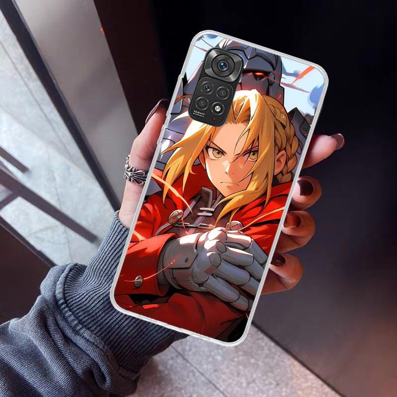 

Anime F-ullmetal A-Alchemist Phone Case For Xiaomi Redmi Note 10 11 12 13 14 15 Pro Plus 11S 12S 14S 11T 11E 10S Soft TPU Back C Redmi Note 14 4G