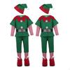 Elf Christmas Costume Cosplay Clothes Set, Photo Props Outfit, for Halloween Birthday Stage