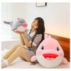 Cartoon Plush Dolphin Toy Sofa Cushion Children Marine Animal Doll Home Decor