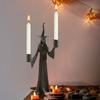 Halloween Witch Candlestick, Home Candlestick Ornament