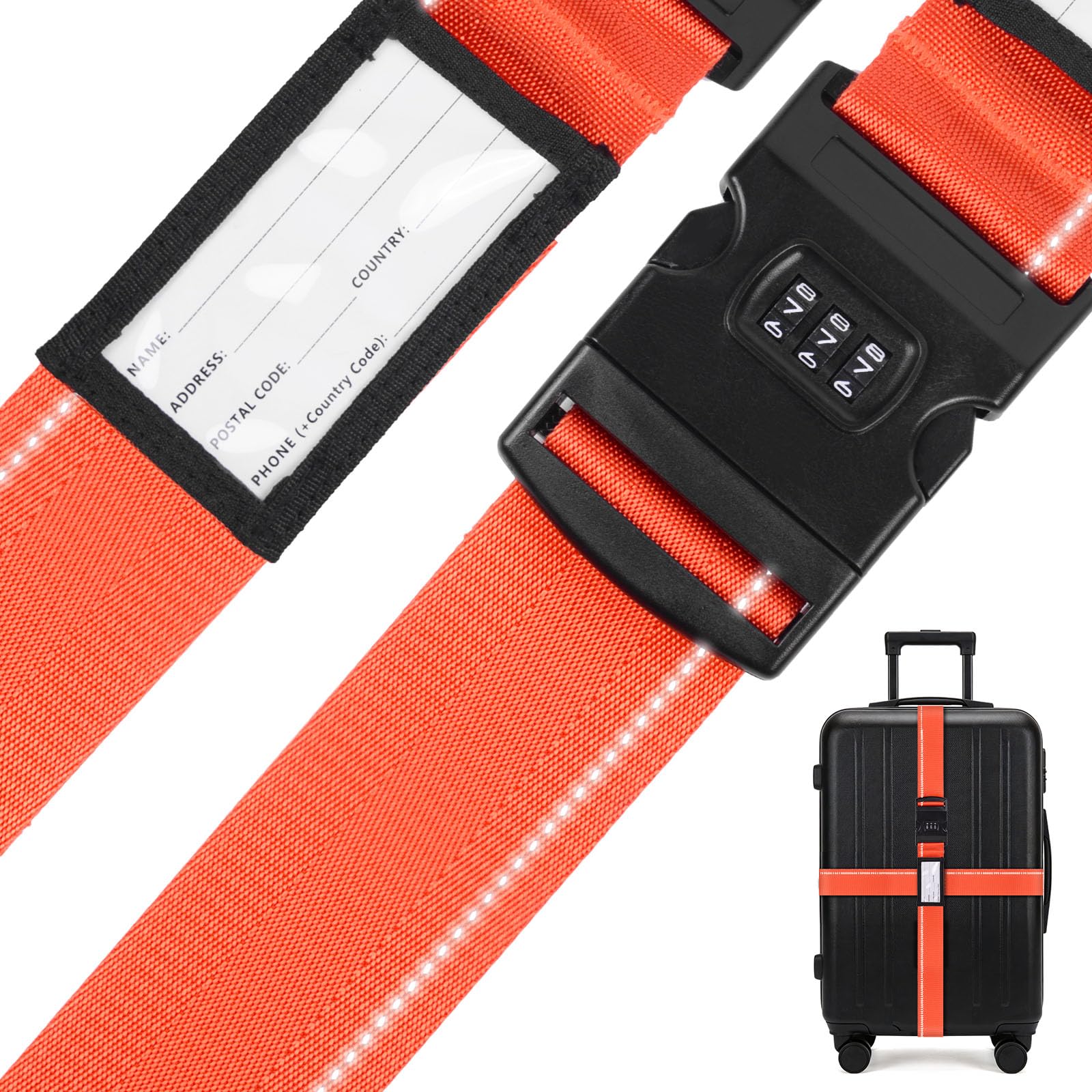 

[TUDEQU] Luggage Strap