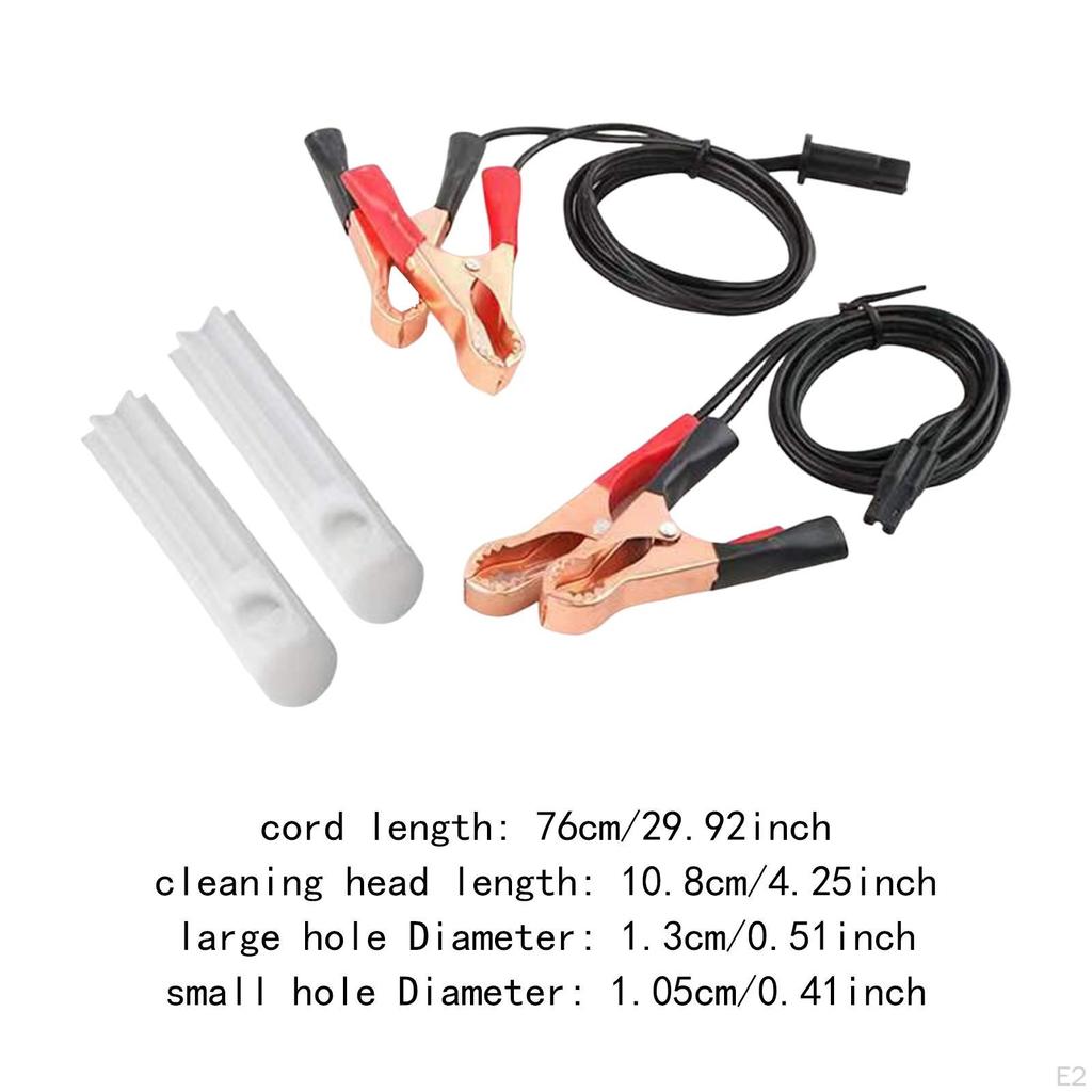 Car Fuel Injector Flush Cleaner Adapter Set DIY Cleaning Tool Kit High Hardness Convenient Use