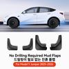 YZ Voor Tesla Model 3/Y/YL Highland Juniper 2021-2026 Voor Achterwiel Spatlappen Tesla Voor Achter Spatbord Beschermer Accessoires