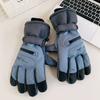 Waterproof Skiing Gloves for Men Sports Cycling Motocycle Snowboard Gloves Plush Gloves Winter