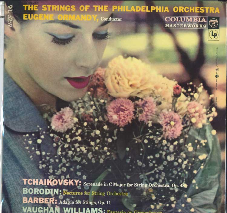 

LP Record - Tchaikovsky: Serenade for Strings i WL5259 COLUMBIA Japan Classical Used