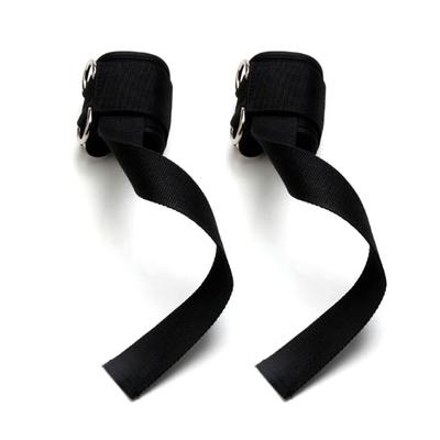 Correas de Muñeca 2 en 1 Para Levantamiento de Pesas Correas de Levantamiento de Pesas con Anilla D Correas de Peso Muerto Para Máquina de Cable Entrenamiento Correas de Gimnasio